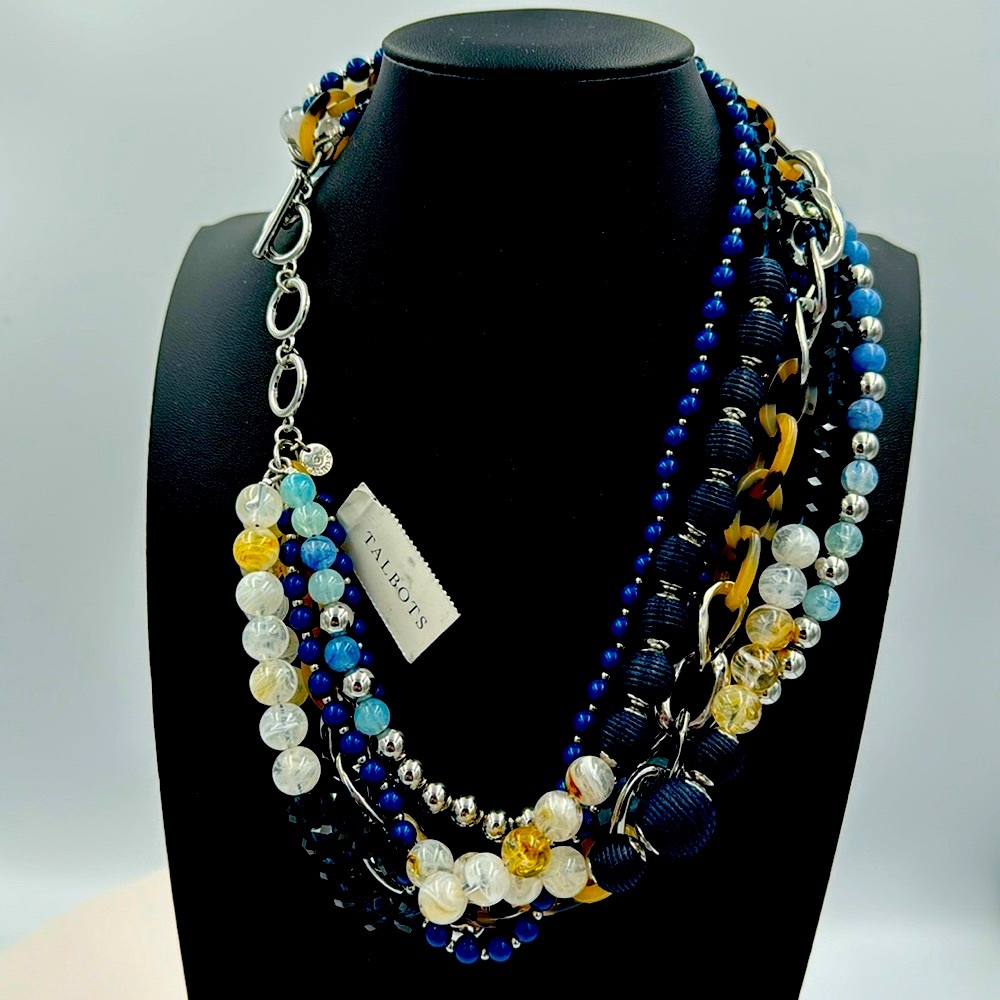 TALBOT’S MULTI STRAND NECKLACE